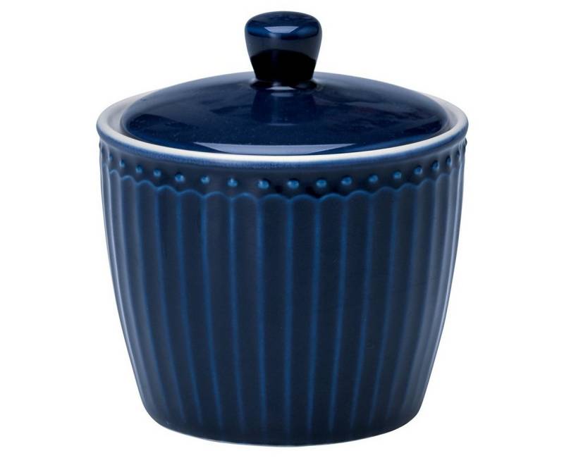 Greengate Zuckerdose Greengate Zuckerdose ALICE DARK BLUE Blau von Greengate