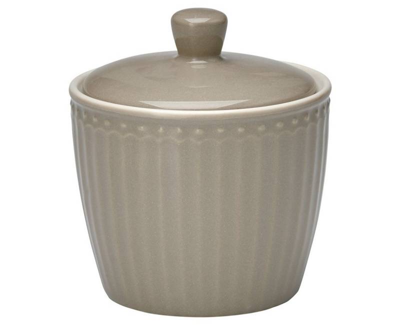 Greengate Zuckerdose Greengate Zuckerdose ALICE WARM GREY Grau von Greengate