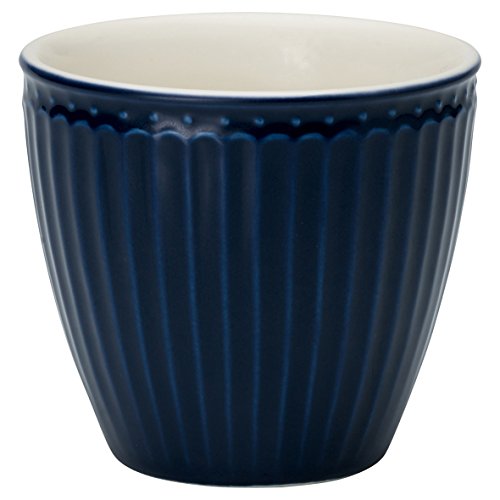 Latte Porzellan Becher, Alice Dark Blue von GREENGATE von GreenGate