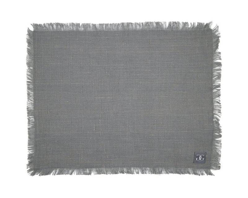 Greengate Platzset Leinen Tischset grau 50x40cm von Greengate