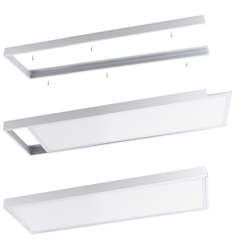 Einbaurahmen Oberflächenmontage LED -Tafel 120x60Cm | Greenice von Greenice