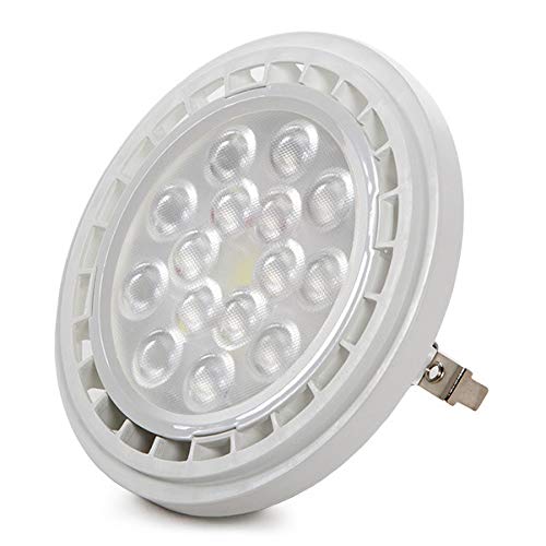 Glühbirne LED AR111 12W 1123Lm 3000ºK G53 40.000H [HO-2835AR111-12W-WW] | Greenice von Greenice