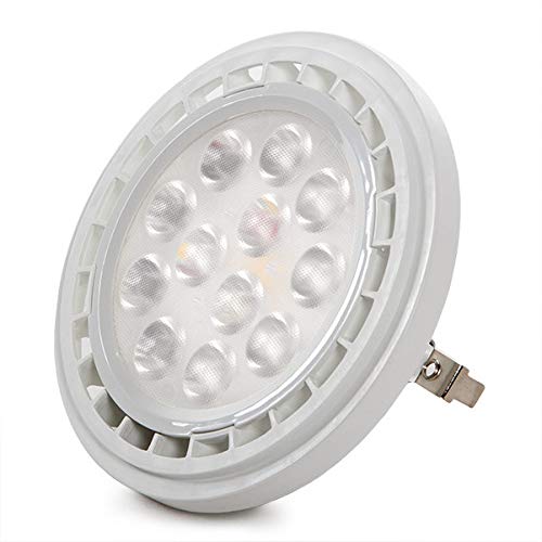 Glühbirne LED AR111 7W 700Lm 4200ºK G53 40.000H [HO-2835AR111-7W-W] | Greenice von Greenice