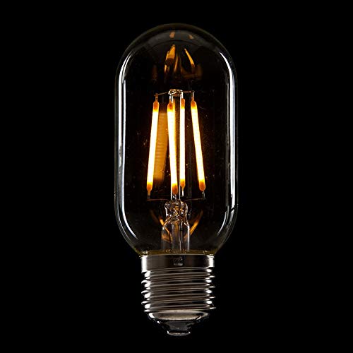 Glühbirne LED E27 4W 288Lm 2000ºK Glühfaden T45 30.000H [WO-LF-T45-E27-4W-WW] | Greenice von Greenice