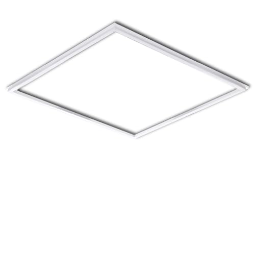 LED-Panel 48W 4800Lm 4200ºK 60x60Cm Leuchtrahmen 40.000H [HO-LPF-6060-48W-W] | Greenice von Greenice