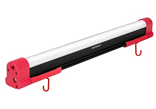 LED Arbeitsleuchte wiederaufladbar 5400 Lumen USB aufladbar mit Bewegungssensor 60cm mit Magnet Außenleuchte Küchenleuchte Leseleuchte Hohe Helligkeit 5-stufige Beleuchtung SOS-Blinklicht von Greenidea Smart Lighting Speaker