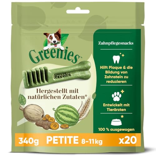 Greenies 100% natürlicher Snack für kleine Hunde, 6 x 340 g von Greenies