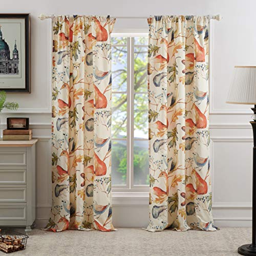 Barefoot Bungalow Willow Vorhang, Natur, 84-inch L von Greenland Home Fashions