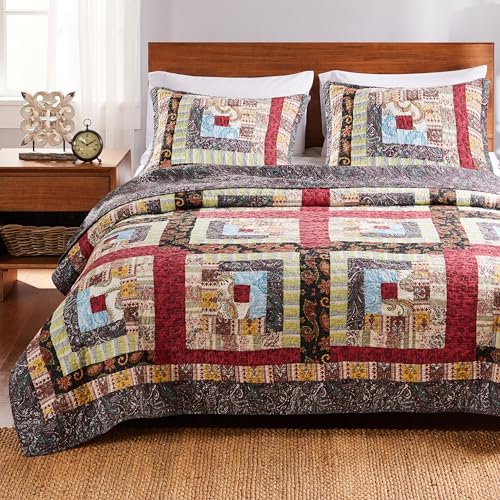 Greenland Home Colorado Lodge Bettwäsche-Set, 3-teilig, für Queen-Size-Bett, Mehrfarbig Greenland Home Colorado Lodge Bettwäsche-Set, 3-teilig, für Queen-Size-Bett, Mehrfarbig von Greenland Home Fashions