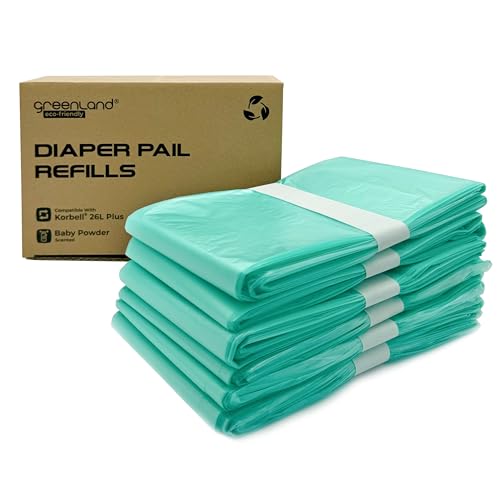 Greenland® Umweltfreundliche Nachfüllfolienringe für Korbell 6 Stück (Blau - 26L Plus) von Greenland