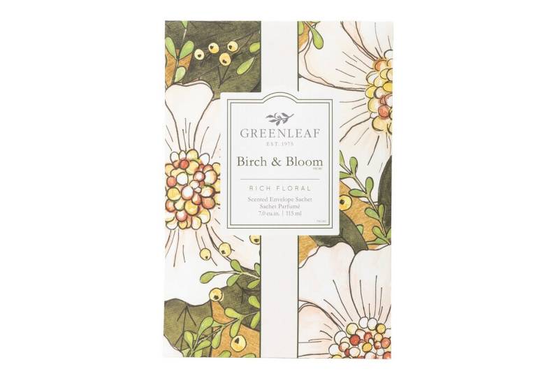 Greenleaf Anti-Geruchs-Säckchen Birch & Bloom (1-St), Duft Sachets aus parfümierter Tonerde 115 ml von Greenleaf