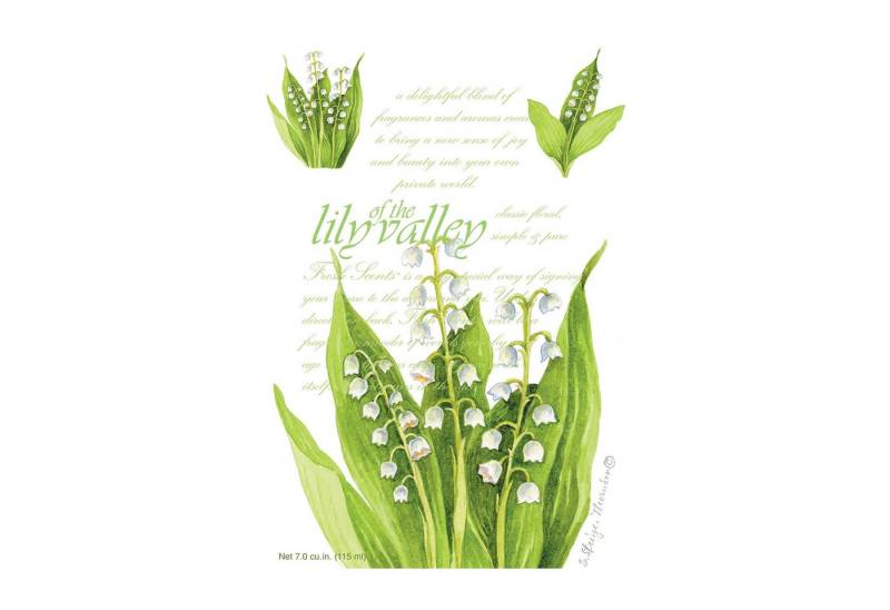 Greenleaf Anti-Geruchs-Säckchen Lily of the Valley (1-St), Duft Sachets aus parfümierter Tonerde 115 ml von Greenleaf