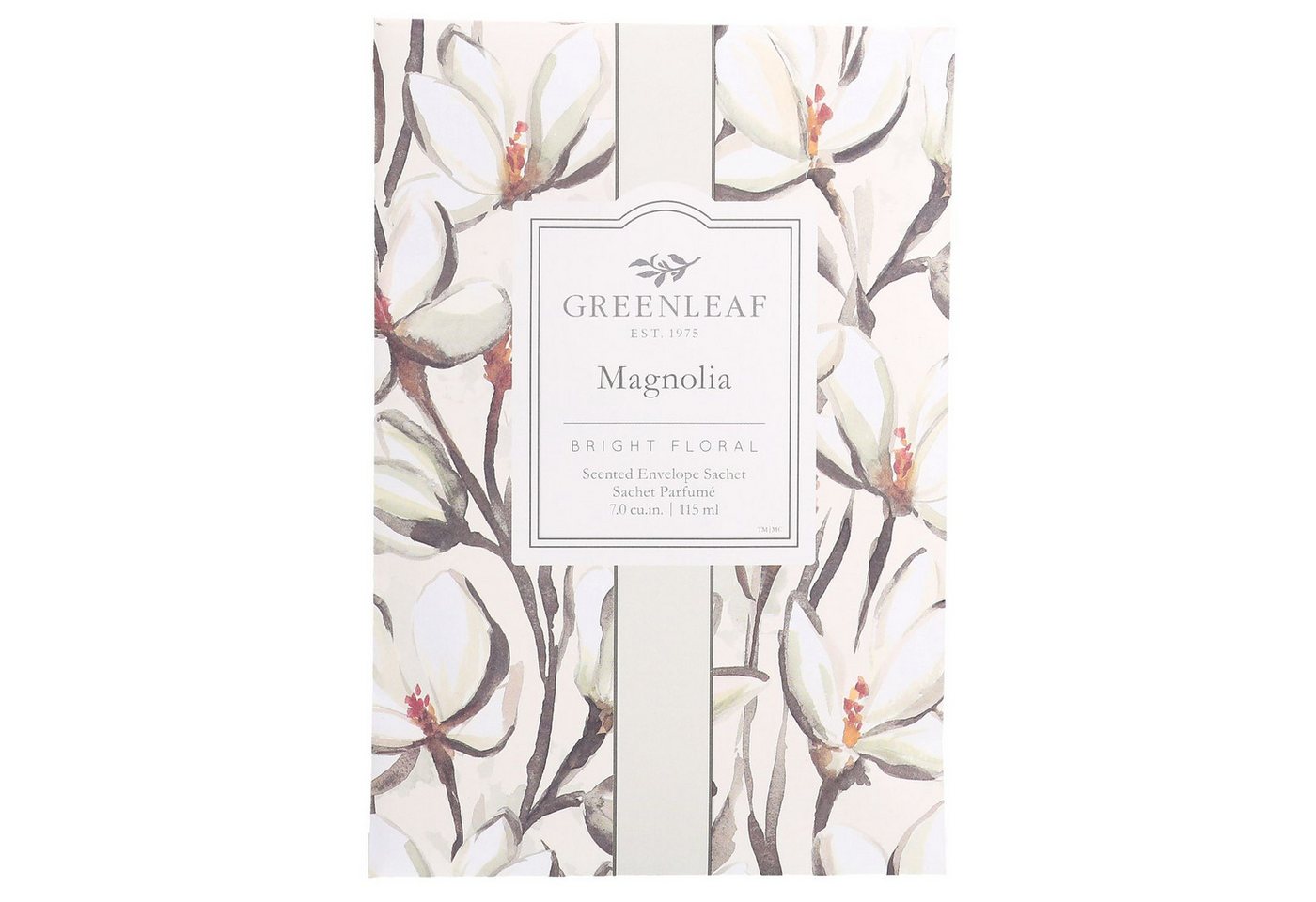 Greenleaf Anti-Geruchs-Säckchen Magnolia (1-St), Duft Sachets aus parfümierter Tonerde 115 ml von Greenleaf