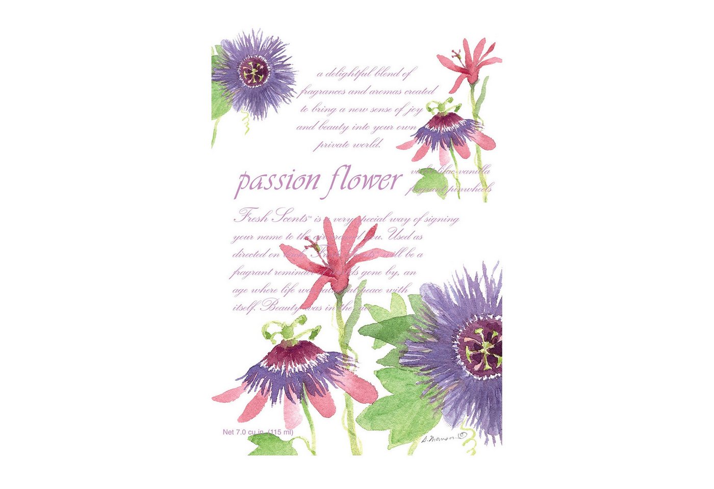 Greenleaf Anti-Geruchs-Säckchen Passion Flower (1-St), Duft Sachets aus parfümierter Tonerde 115 ml von Greenleaf