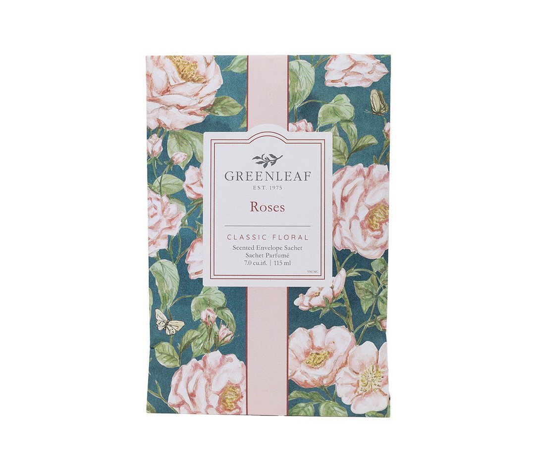 Greenleaf Anti-Geruchs-Säckchen Roses (1-St), Duft Sachets aus parfümierter Tonerde 115 ml von Greenleaf