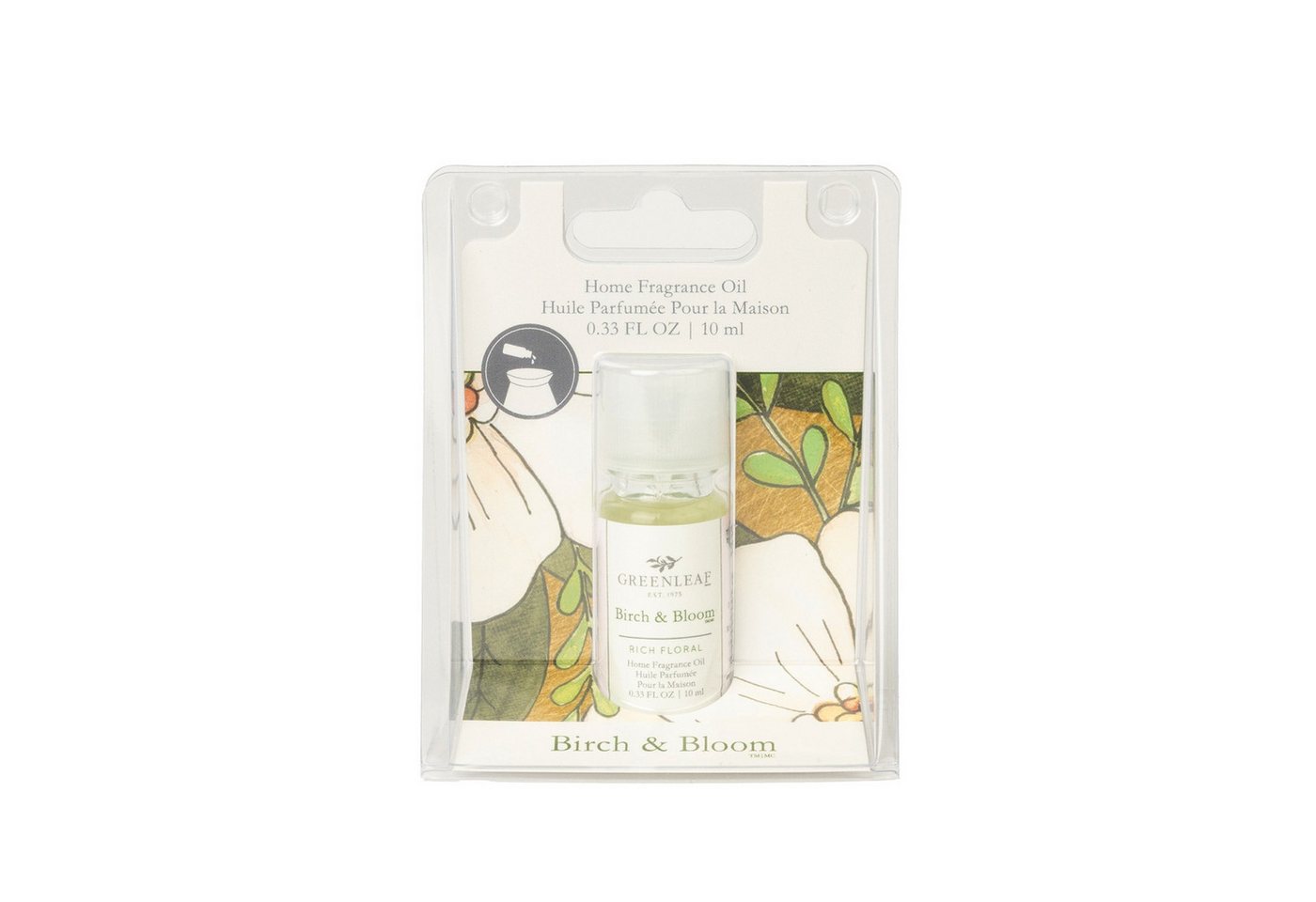 Greenleaf Duftöl Birch & Bloom 10 ml (1-St), Duftöl-Essenz Duftkonzentrat für Duftlampe von Greenleaf