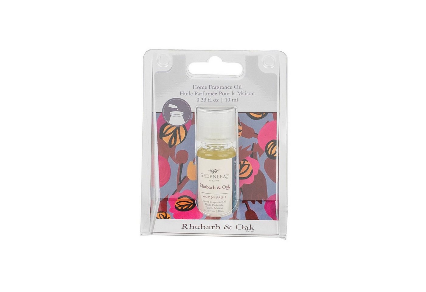 Greenleaf Duftöl Rhubarb & Oak 10 ml (1-St), Duftöl-Essenz Duftkonzentrat für Duftlampe von Greenleaf
