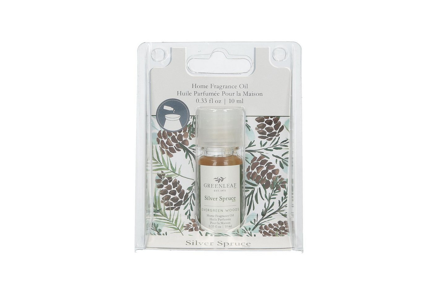 Greenleaf Duftöl Silver Spruce 10 ml (1-St), Duftöl-Essenz Duftkonzentrat für Duftlampe von Greenleaf