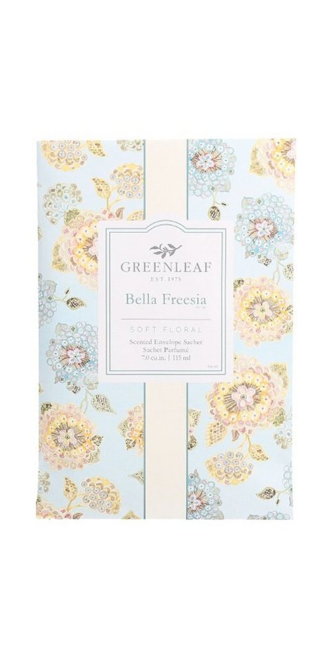 Greenleaf Raumduft Duftsachet Bella Freesia 115ml, 115ml parfümierte Tonerde im Duftbeutel von Greenleaf