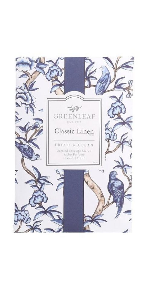 Greenleaf Raumduft Duftsachet Classic Linen 115ml, Greenleaf - das besondere Dufterlebnis Classic Linen von Greenleaf