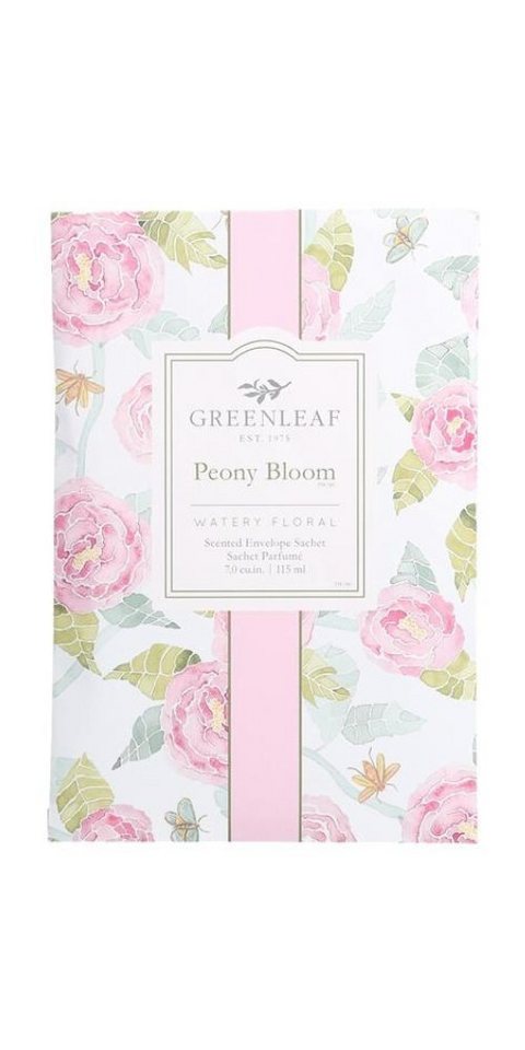 Greenleaf Raumduft Duftsachet Peony Bloom 115ml, 115ml parfümierte Tonerde im Duftbeutel von Greenleaf