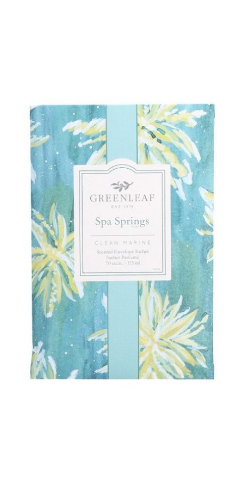 Greenleaf Raumduft Duftsachet Spa Springs 115ml, 115ml parfümierte Tonerde im Duftbeutel von Greenleaf