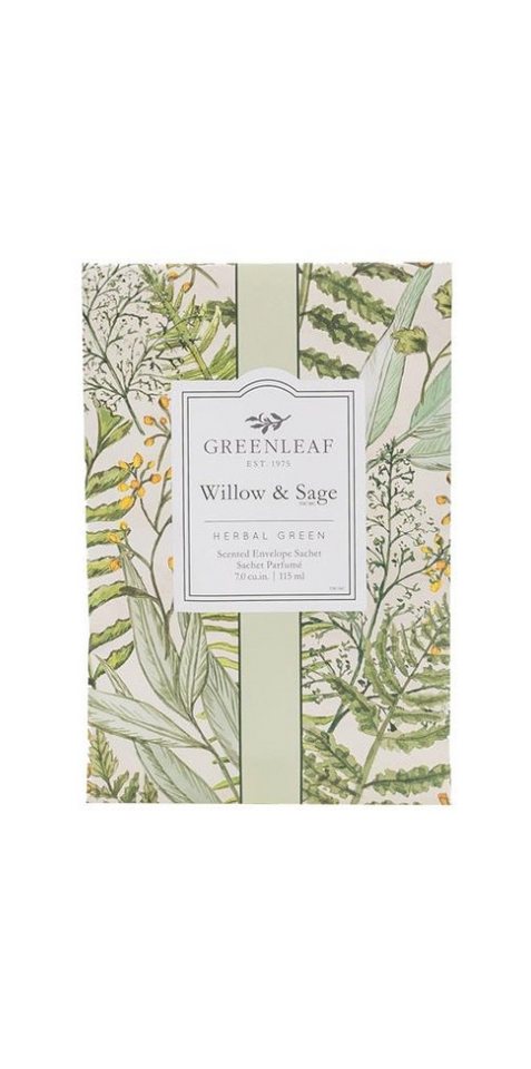 Greenleaf Raumduft Duftsachet Willow & Sage 115 ml (1-St), NEU NEU NEU - mit Weide und Salbei Duft von Greenleaf