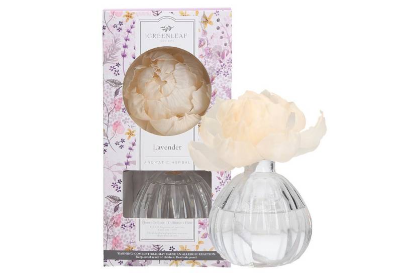 Greenleaf Raumduft Lavendel 236 ml (1-St), Diffuser mit Docht und Blume als Duftträger von Greenleaf