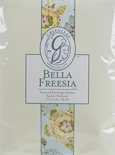 Unbekannt Greenleaf - Duftsachet Duftsäckchen Dufttüte Duftgranulat Duftbeutel Bella Freesia - 6 Stück von Greenleaf