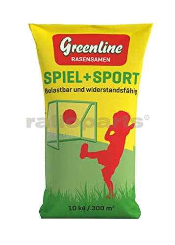GREENLINE Saatgut Spiel u. Sport 10Kg Grassamen Rasensamen von Greenline