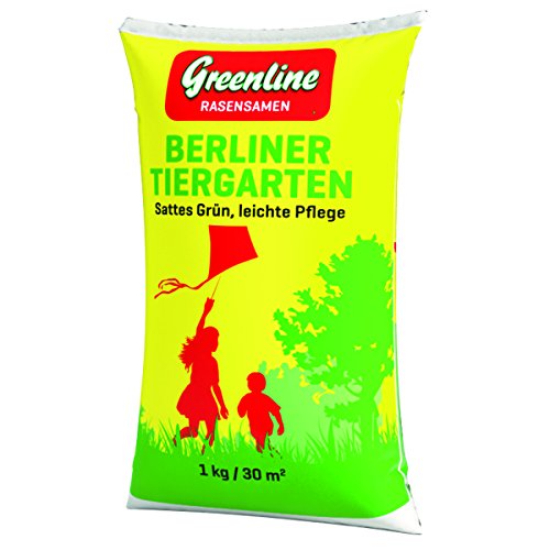 Greenline Rasensamen Berliner Tiergarten 1 kg, grün von Ratioparts