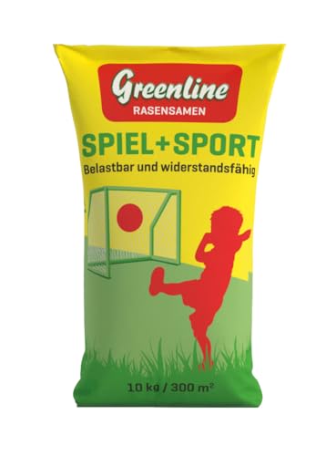 Sport- und Spiel-Rasen 10Kg für 300m² Spielrasen Rasensamen Saatgut von Ratioparts