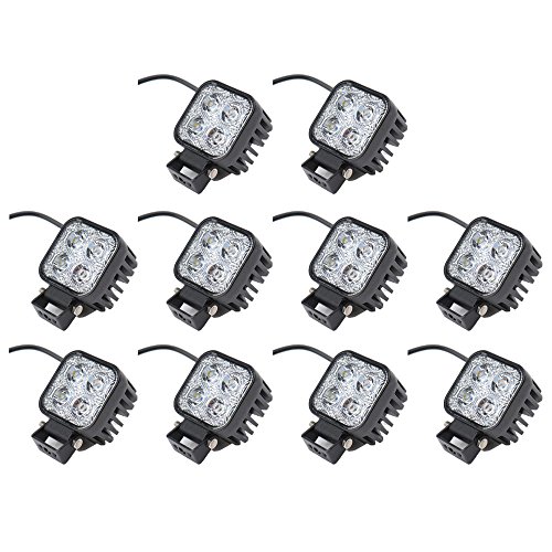 10X 12W Led Arbeitsscheinwerfer Offroad Lampe Flood Scheinwerfer LED Arbeitslicht 12V 24V Zusatzscheinwerfer Rückfahrscheinwerfer für Traktor Bagger SUV - 60 Grad Wasserdicht IP67 1120LM 10X 12W Led Arbeitsscheinwerfer Offroad Lampe Flood Scheinwerfer LED Arbeitslicht 12V 24V Zusatzscheinwerfer Rückfahrscheinwerfer für Traktor Bagger SUV - 60 Grad Wasserdicht IP67 1120LM von Greenmigo