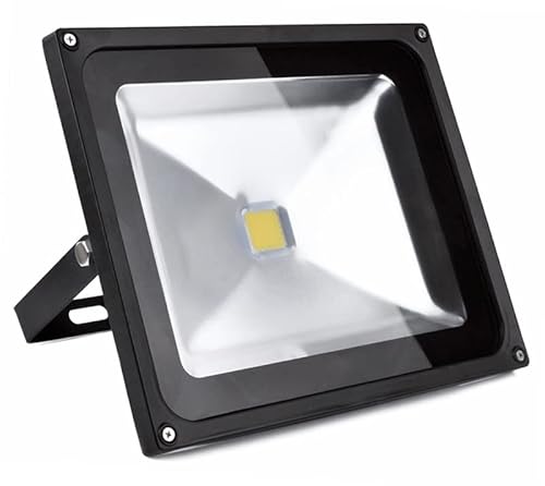 50W LED Fluter Außen Strahler Objektbeleuchtung Flutlicht Scheinwerfer Kalt Weiss / Kalt Weiß 230V von X-Lampe