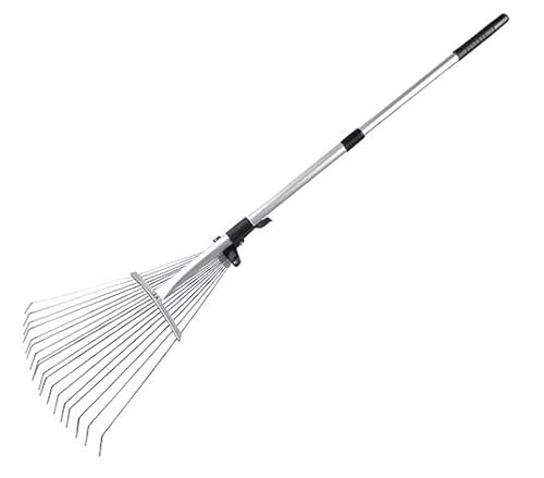 Verstellfächerrechen aus Metall Fächerbesen, Laubbesen, Laubrechen GR6515 Verstellfächerrechen aus Metall Fächerbesen, Laubbesen, Laubrechen GR6515 von Greenmill