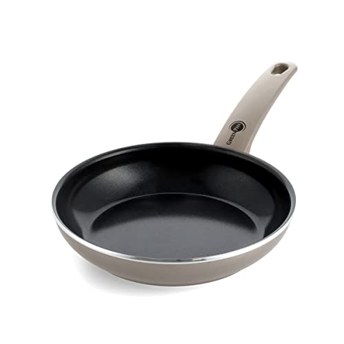 GreenPan Cambridge Bratppfanne (20 cm), gesunde keramische Antihaftbeschichtung, PFAS-frei, induktionsgeeignet, spülmaschinengeeignet, Bronze von GreenPan