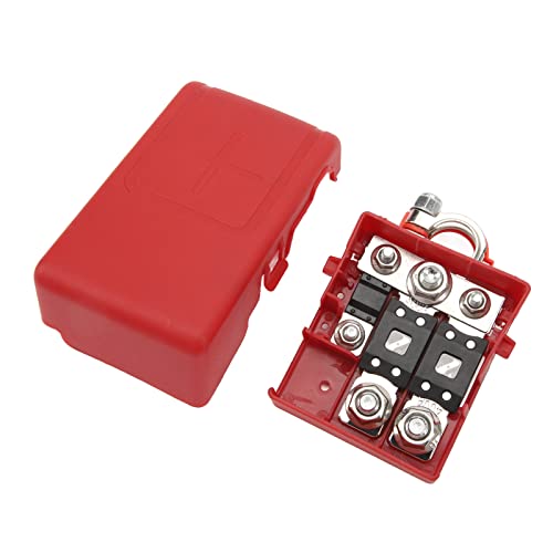 Battery Terminal, Schnelles Verbindungsklemme mit 3 Sicherungen für Auto, Wohnmobile und Dualbatteriesysteme Battery Terminal, Schnelles Verbindungsklemme mit 3 Sicherungen für Auto, Wohnmobile und Dualbatteriesysteme von Greensen