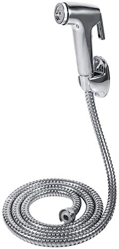 Bidet Handbrause, Brausekopf Set Toilette WC Wasserschlauch Schlauch- und Halterhanddusche Dusch WC Bidet Aufsatz Warmwasserbidet Einstellbar Kaltwasser WC Sitz Toiletten-Hand-Bidet-Sprühkit von Greensen