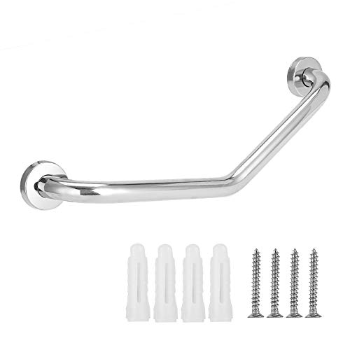 Gebogener Haltegriff für Dusche Ø25mm Edelstahl Badewannengriff Wandgriff Duschgriff Sicherheitsgriff Rutschfest Haltegriffe für Senioren Kinder und Schwangere Gebogener Haltegriff für Dusche Ø25mm Edelstahl Badewannengriff Wandgriff Duschgriff Sicherheitsgriff Rutschfest Haltegriffe für Senioren Kinder und Schwangere von Greensen