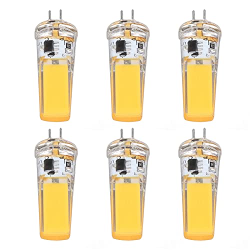 Greensen 9W Dimmbare G4 -LED -Lampen Easy Installation 6 Pack für Home Deckenlandschaft Kronleuchterlampen (Warmes Licht) von Greensen