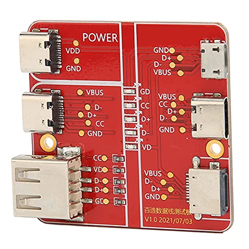 Greensen Datendraht -Testvorrichtung Genaue Ladungstestkarte 3 in 1 - Vielseitiger Typ C Mikro für, USB Kabel Triad Tester Greensen Datendraht -Testvorrichtung Genaue Ladungstestkarte 3 in 1 - Vielseitiger Typ C Mikro für, USB Kabel Triad Tester von Greensen
