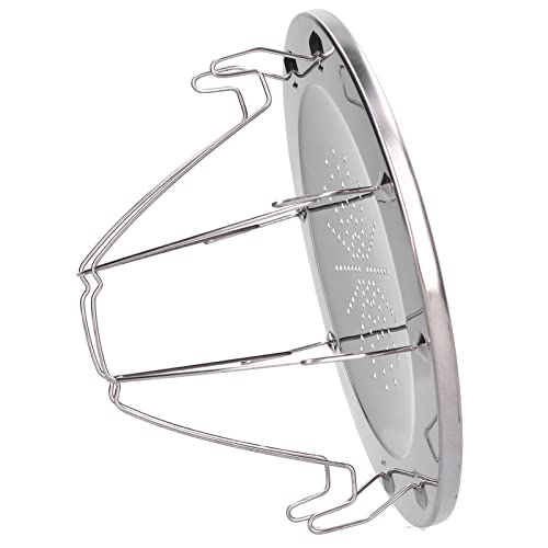 Greensen Edelstahl Tragbarer Klappcamp Herd Toaster Rostbeständiger Rackhalter für Outdoor-Picknick für Grill mit Einer Sogar Wärmeverteilung Multi-Slice-Kapazität Bis zu 4 Scheiben von Greensen