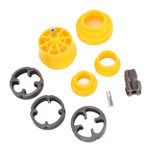 Greensen Electric Drill PVC Pipe Threader Kit Vielseitige Anpassung Stabiler Konstruktions -PVC -Rohrgewinde Werkzeug für Professionelle Jobs von Greensen