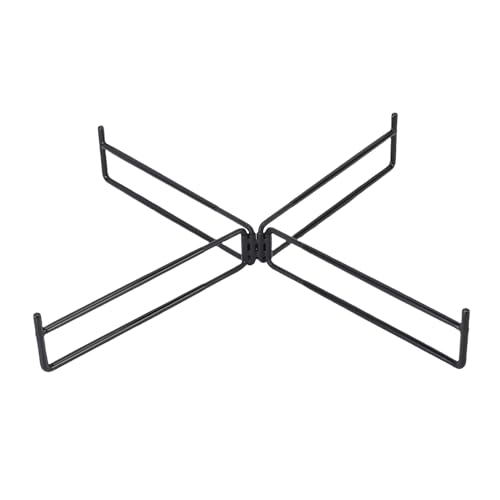 Greensen Faltbarer Kühlerständer, Klappbarer Kühlerständer Zusammenklappbarer Eisboxhalter Hochwertiges Eisen-Gepäckständer Kompakt Stabil mit Aufbewahrungstasche für Camping BBQ Reisen von Greensen