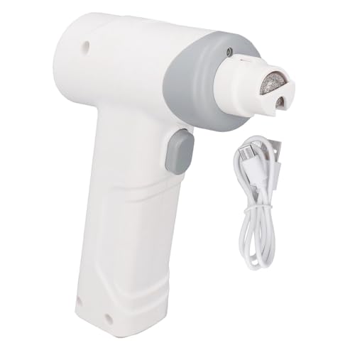 Greensen Hund-Nagelfeile, Elektrischer Haustier-Nageltrimmer mit Leisem Design und LED-Licht für Hunde, Katzen, Kleine und Große Rassen von Greensen