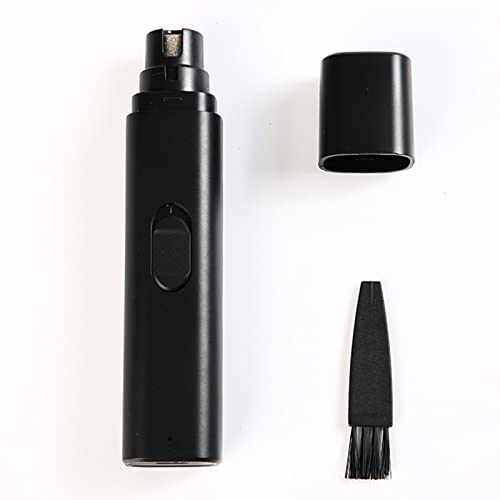 Greensen Hund-Nagelschleifer, Wiederaufladbarer Elektrischer Haustier-Nageltrimmer, Geräuscharmer und Schmerzloser Pflegeartikel mit Schleifradkopf aus Kohlenstoffstahl für Hunde, von Greensen