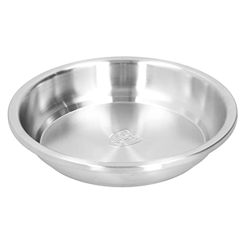 Greensen Schüssel aus Edelstahl, Rührschüssel Stapelbare Salatschüssel Multifunktionale Küchenschüssel Runde Servierschüssel, Edelstahlschüssel für Salat Teig Küche(28cm) von Greensen