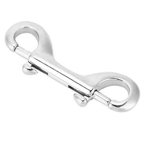 Greensen Scuba Diving Double End Hook Bolt Snap, Premium Edelstahl -Firma Werkzeug, Poliertes Finish, 5 Größenoptionen, Ideal für Unterwasserabenteuer (115 mm) von Greensen