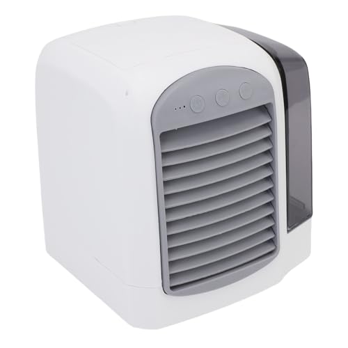 Greensen Tragbare Klimaanlage, Mini Luftkühler USB-Personenklimagerät mit 380ml Tank 3 Geschwindigkeiten 120° Verstellbar für Büro Schlafzimmer Camping von Greensen
