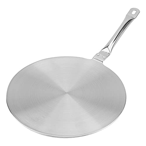 Induktion Adapterplatte induktionsadapterplatte Universal Adapterplatten für Induktions Kochfelder Adapterscheibe Edelstahl Wärmediffusorplatte (20cm) von Greensen